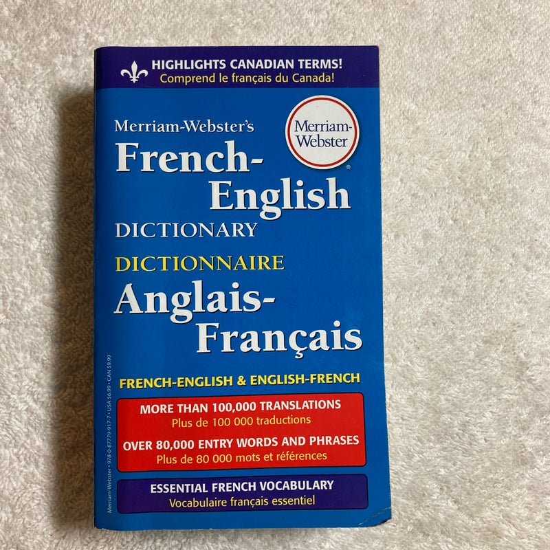 Merriam-Webster's French-English Dictionary