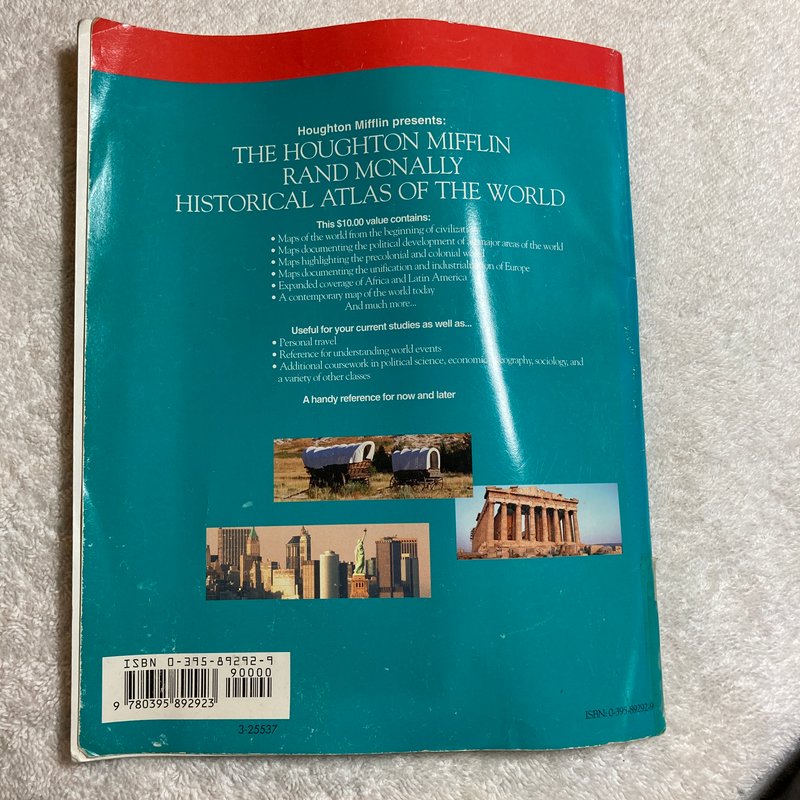Historical Atlas of the World by Rand McNally Staff