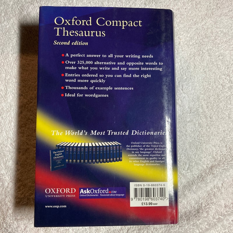 Oxford Compact Thesaurus #33