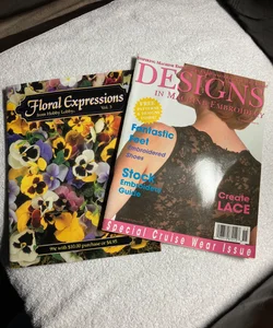 Embroidery magazine and  Hobby Lobby flowerbook #15?