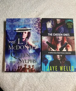 2 Juvenile Paperback Novels:Queen of the Sylphs and The Chosen Ones #39