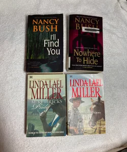 2 Suspense & 2 Romance Novels: Nowhere to Hide, I’ll Find You, McKendrick’s Pride and McKendricks Of TX Tate #41