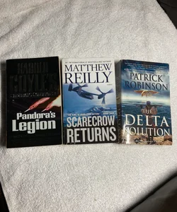 3 Novels: The Delta Solution, Scarecrow Returns & Pandora’s Legion #44