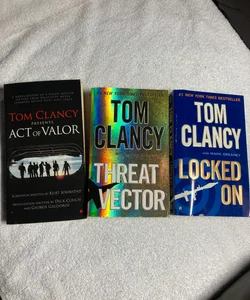 3 Novels : Act of Valor, Threat Victor & Locked On #45