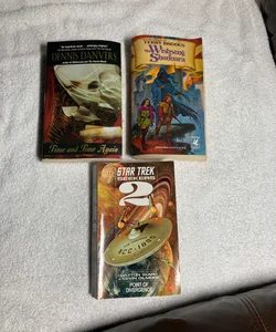 3 Fantasy Novels: Star Trek Seekers 2, Time &Time Again, and The Wishsong of Shanhara #46