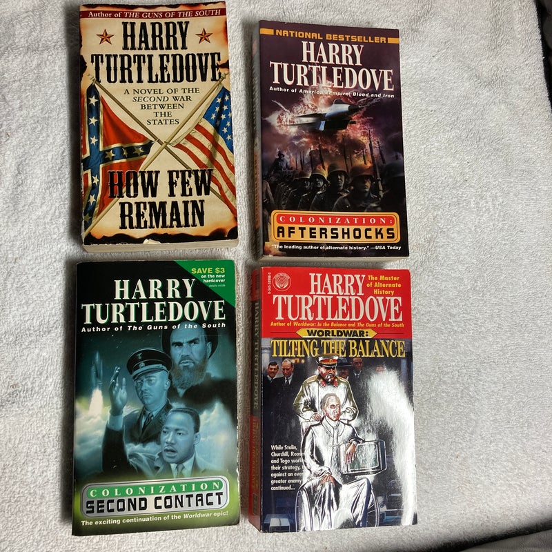  4 Harry Turtledove Novels  #47