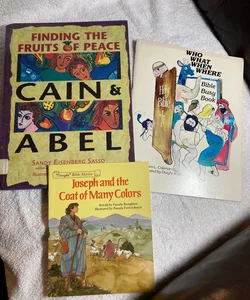Cain & Abel, Joseph and the Coat of Many Colors, Bible Busy Book #50