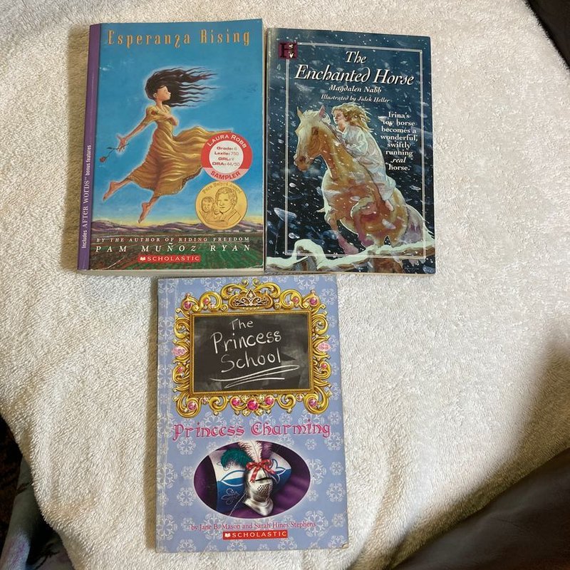 Esperanza Rising, The Princess School & The Enchanted Horse #65