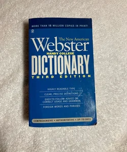 New American Webster Handy College Dictionary