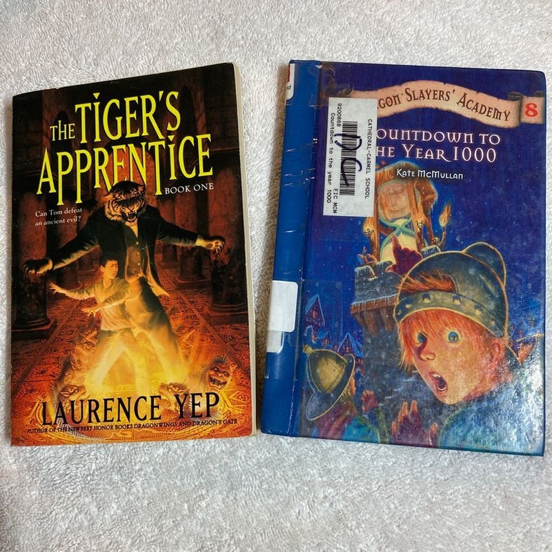 THE TIGER’S APPRENTICE BOOK ONE & Dragon Slayer’s Academy #62