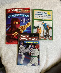 Herbie Jones and the Monster Ball, Lego Ninjago, & Karate Kick #65