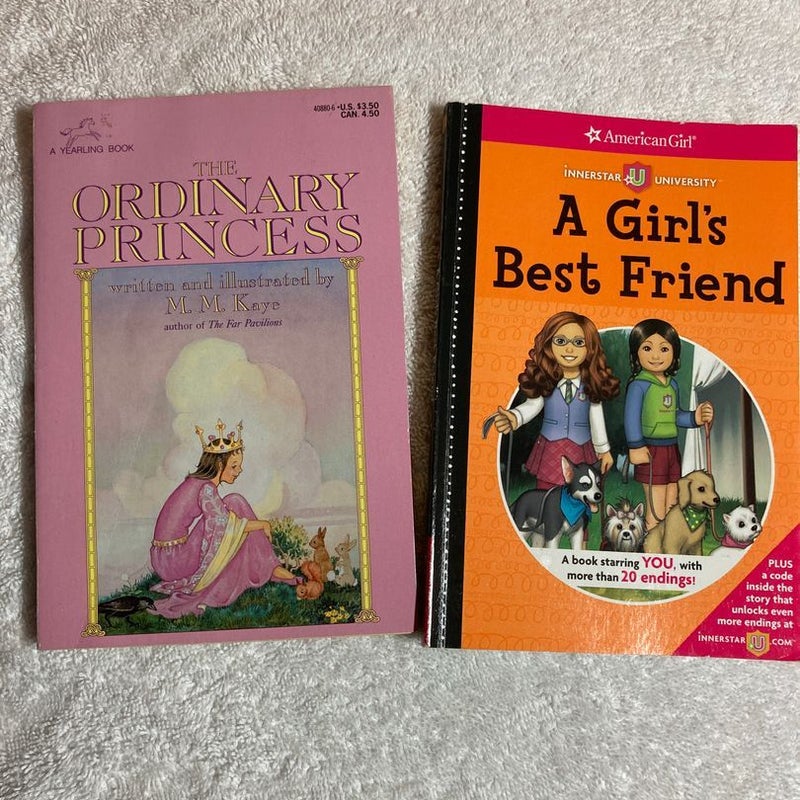American Girl: A Girl's Best Friend & The Ordinary Princess  #60
