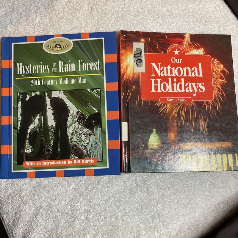 Mysteries of the Rainforest & Our National  Holidays #60