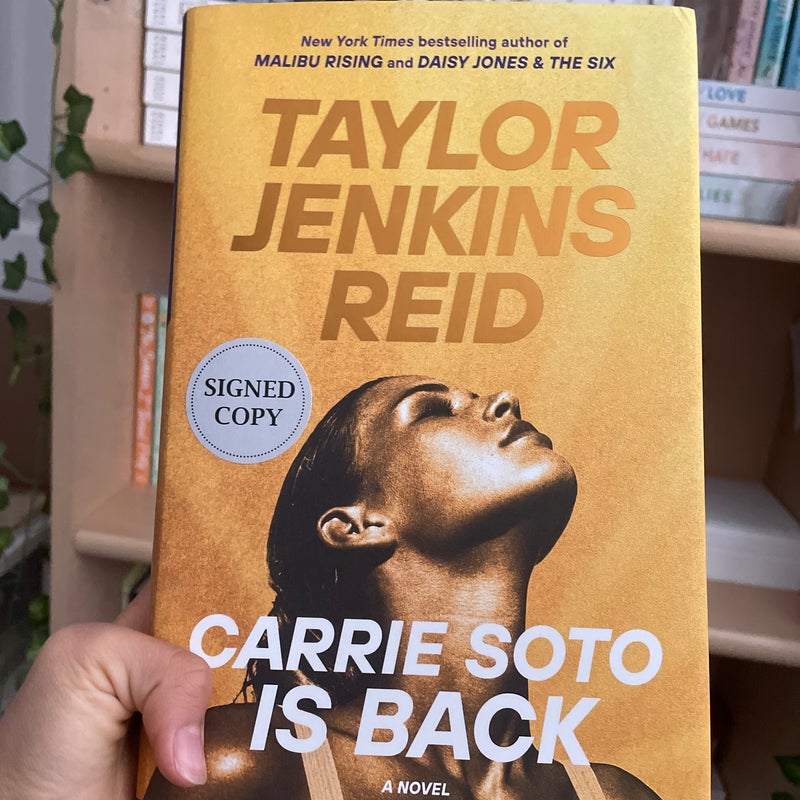 Carrie Soto Is Back SIGNED