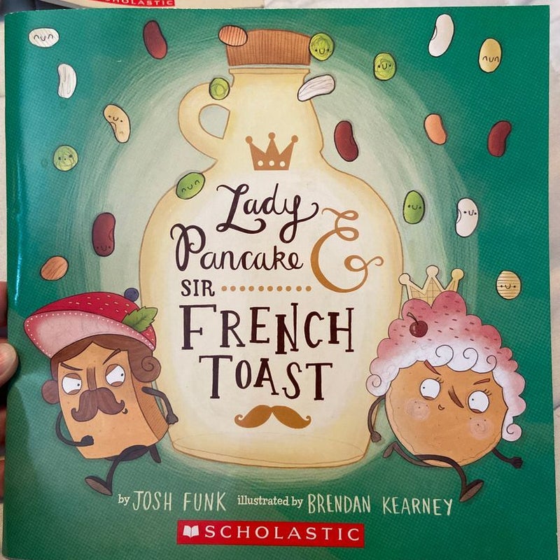 Lady pancake and sir French toast