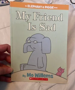 My friend is sad 