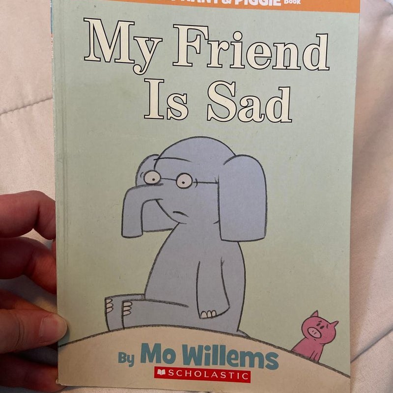 My friend is sad 