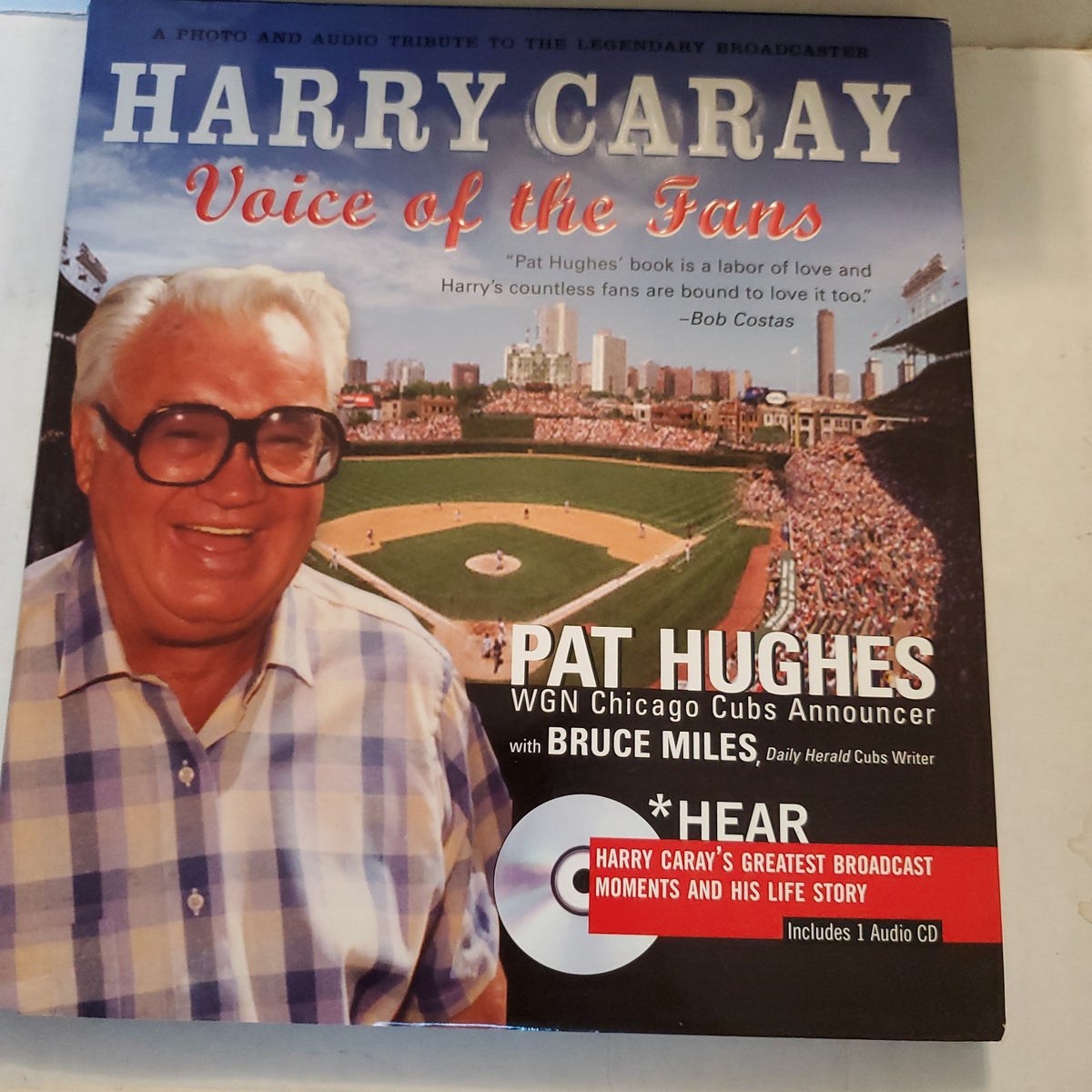  Harry Caray: Voice of the Fans (Book w/ CD