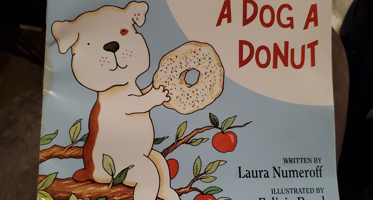 If you give a dog a donut stuffed outlet animal