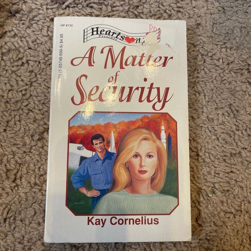 A Matter of Security