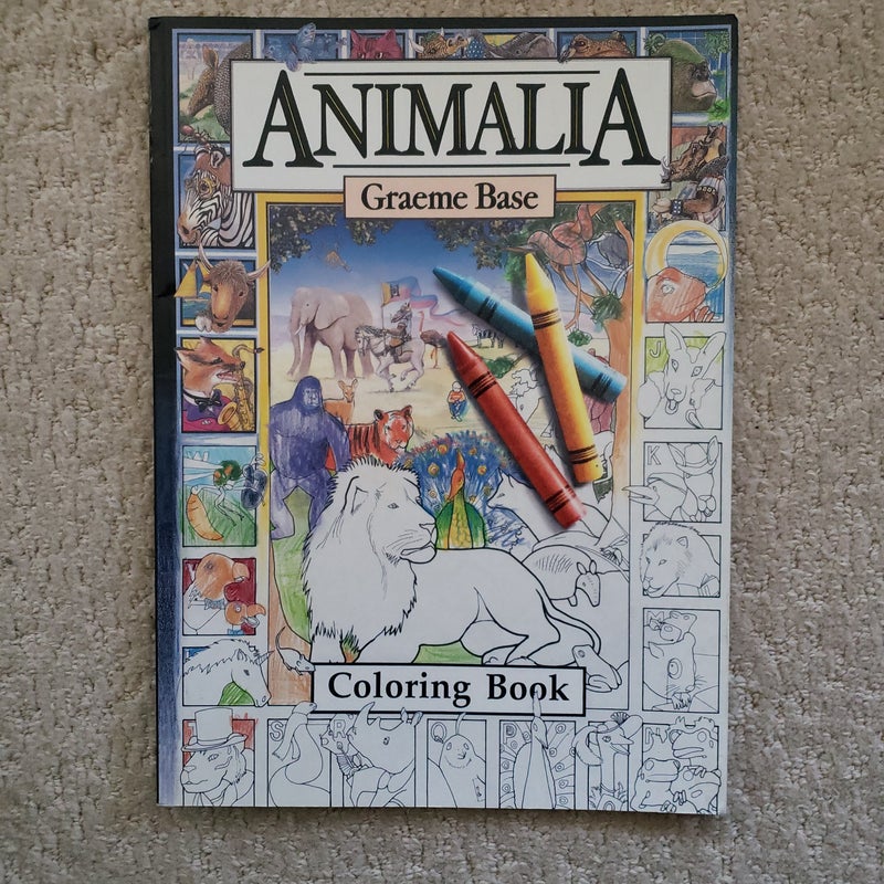 Animalia Coloring Book