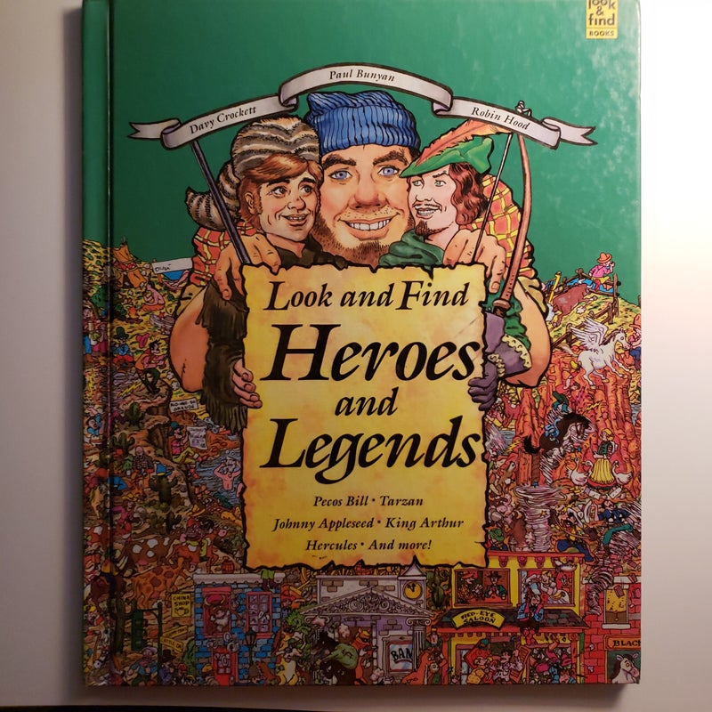 Heros and Legends Look and Find