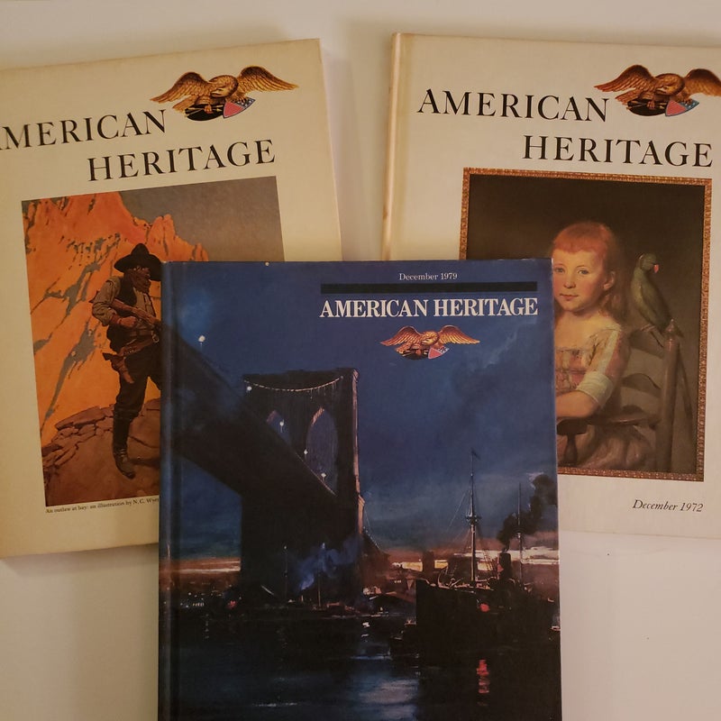 American Heritage 3-Pack October 1965, December 1972 & December 1979