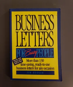 Business Letters for Busy People