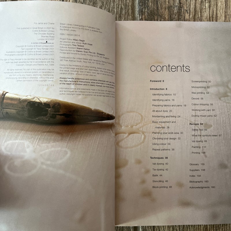 The Fabric and Yarn Dyer's Handbook