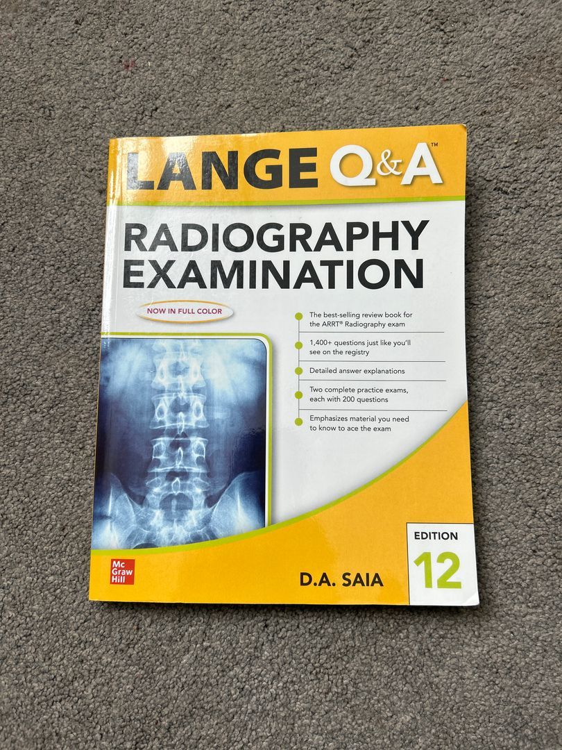 Lange Q & a Radiography Examination 12e