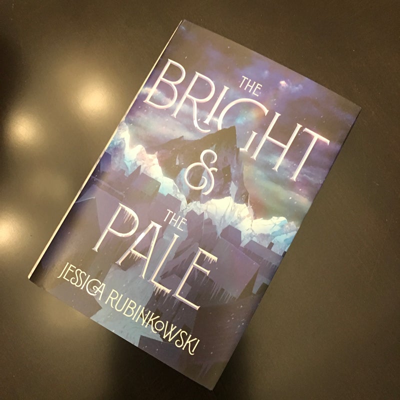 The Bright and the Pale SIGNED BOOK PLATE WITH AUTHOR LETTER