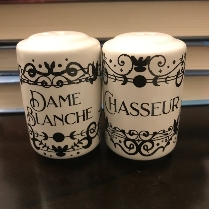 Serpent and Dove OWLCRATE SALT & PEPPER SHAKERS (NOT BOOK)