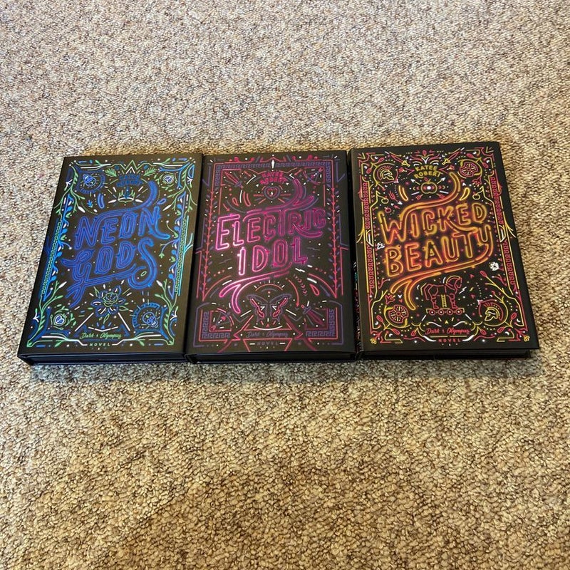 Neon Gods, Electric Idol, & Wicked Beauty by Katee Robert, Hardcover