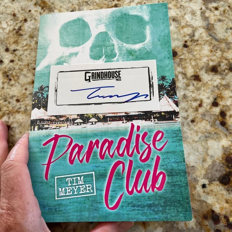 Paradise Club- Signed bookplate 