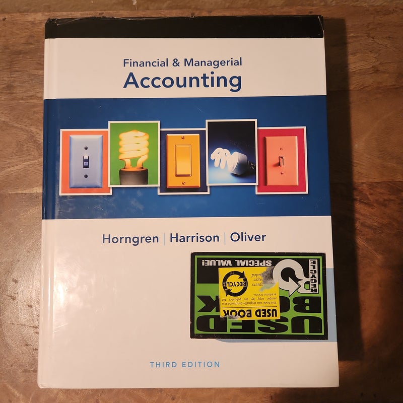 Financial and Managerial Accounting