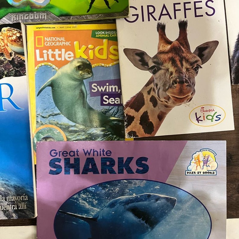 15 Books all about animal for kids !!