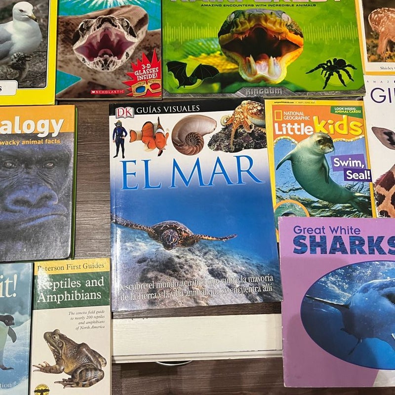 15 Books all about animal for kids !!