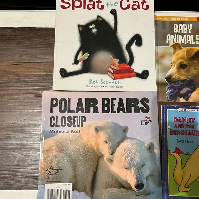 7 Books Beginning Reading for Kids 