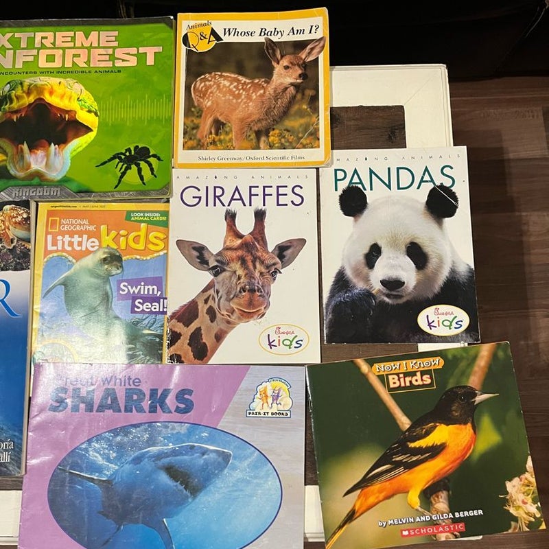 15 Books all about animal for kids !!