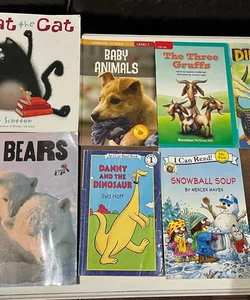 7 Books Beginning Reading for Kids 