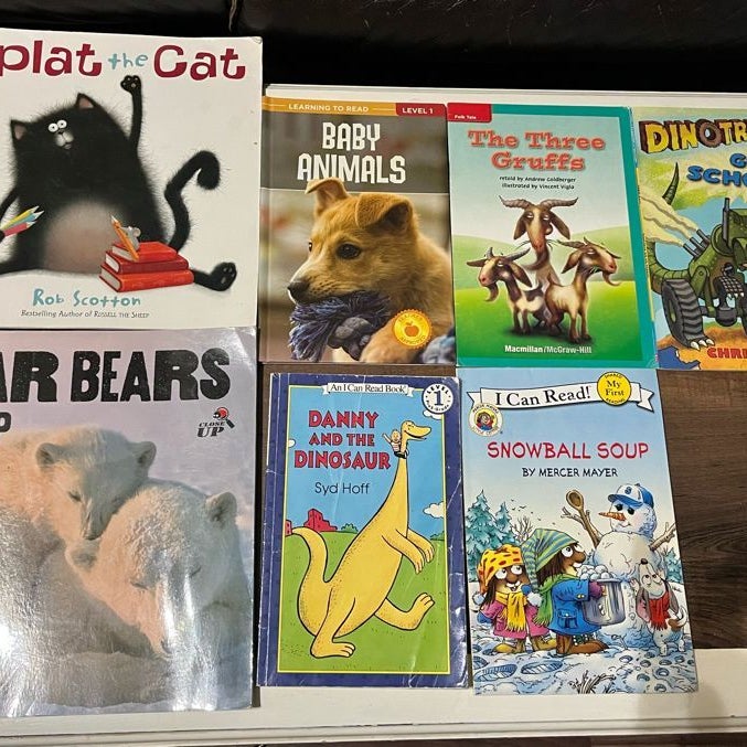 7 Books Beginning Reading for Kids 