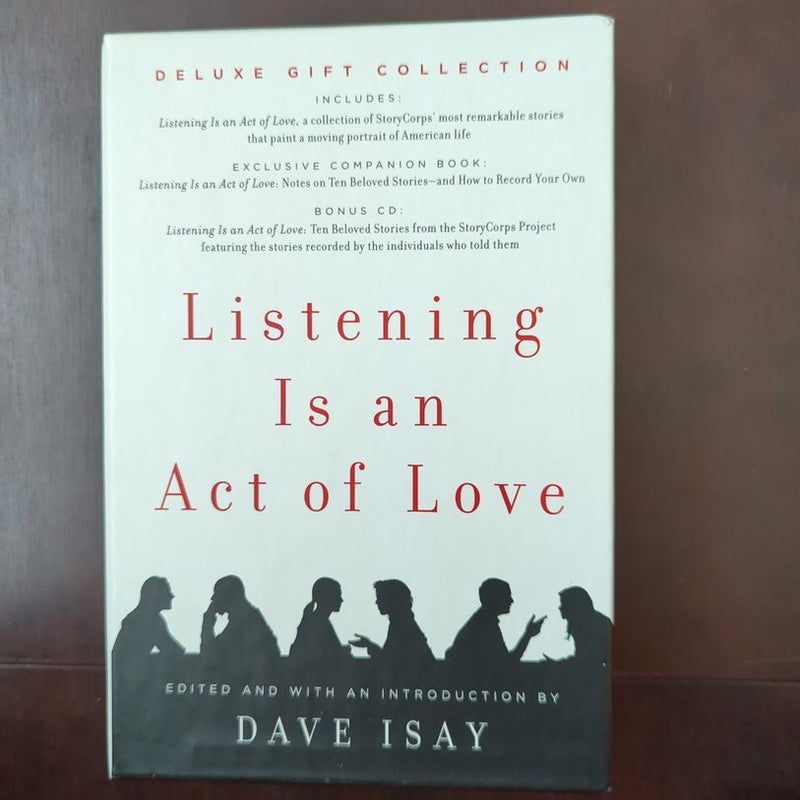 Listening Is an Act of Love Deluxe Gift Collection