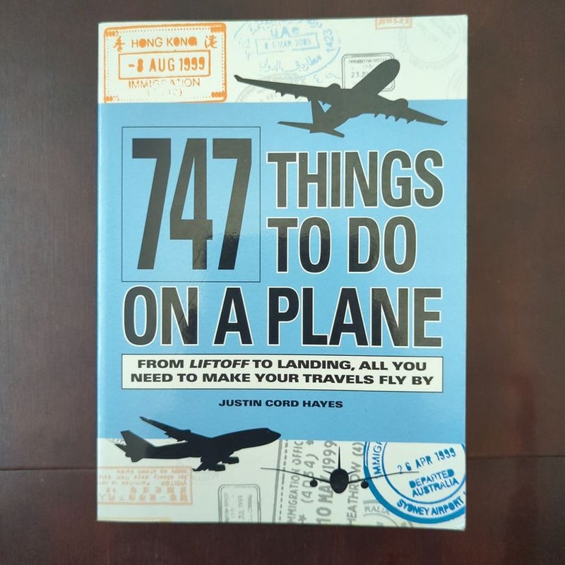 747 Things to Do on a Plane