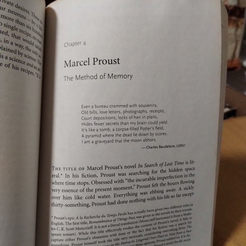 Proust Was a Neuroscientist