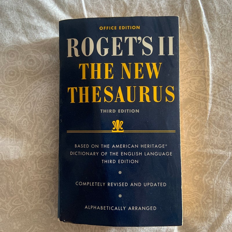 ROGETS II THE NEW THESAURUS 