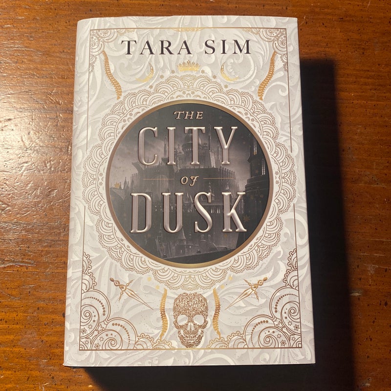 City of Dusk Fairyloot SIGNED ribbon bookmark