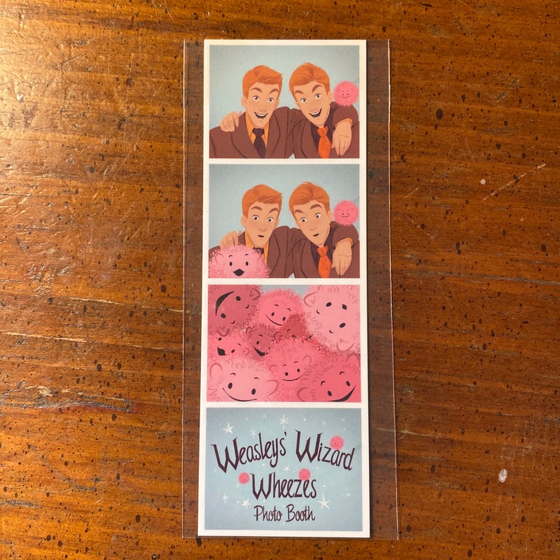 Litjoy crate photo strip bookmark Weasleys Wizard Wheezes
