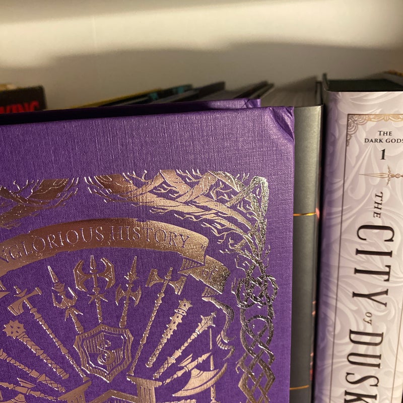 The Ballad Of Never After Fairyloot SIGNED (dented corner)