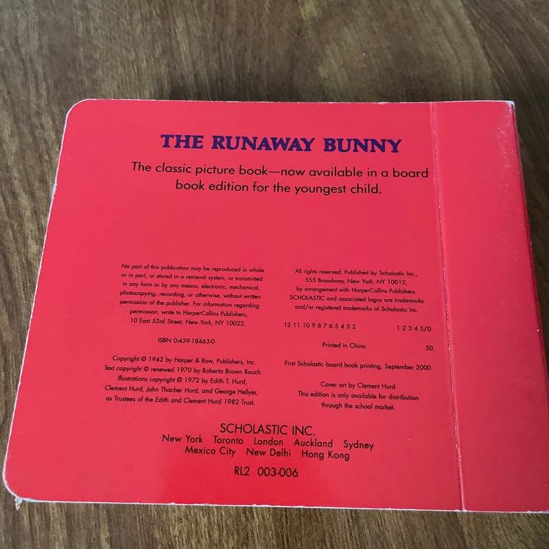 The Runaway Bunny 