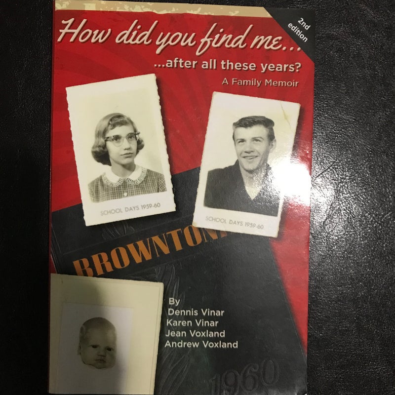 How Did You Find Me. . after All These Years? a Family Memoir